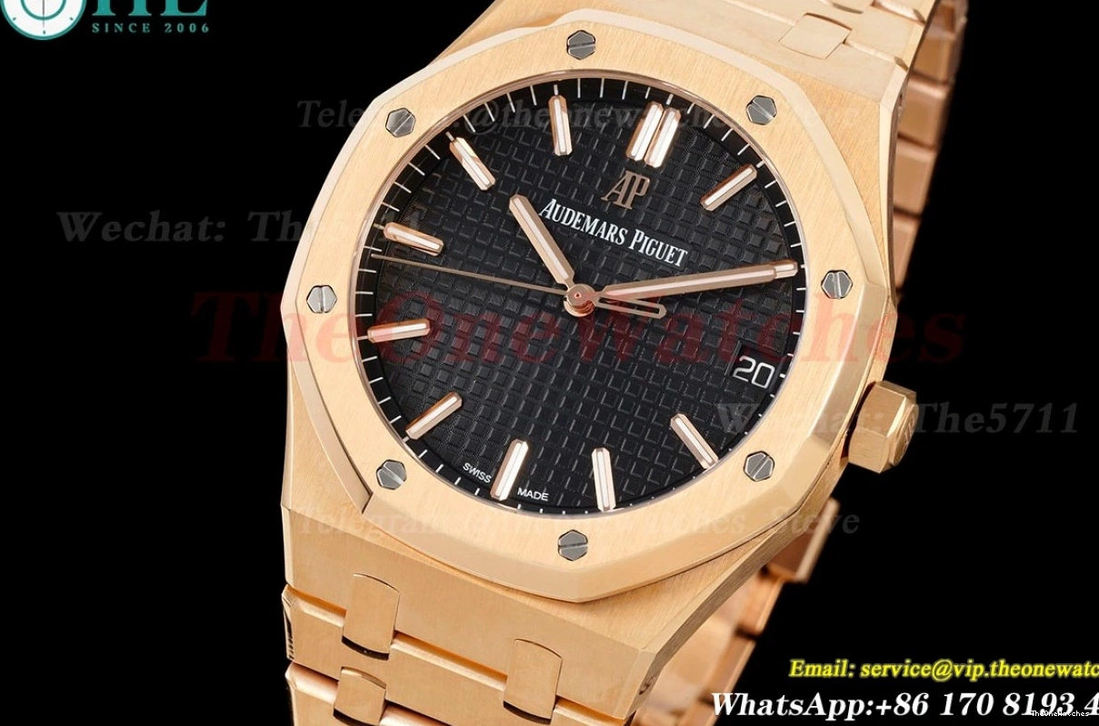 Royal Mod Black Dial 15500 RG ZF 41mm Oak V2 RG A4302 0213